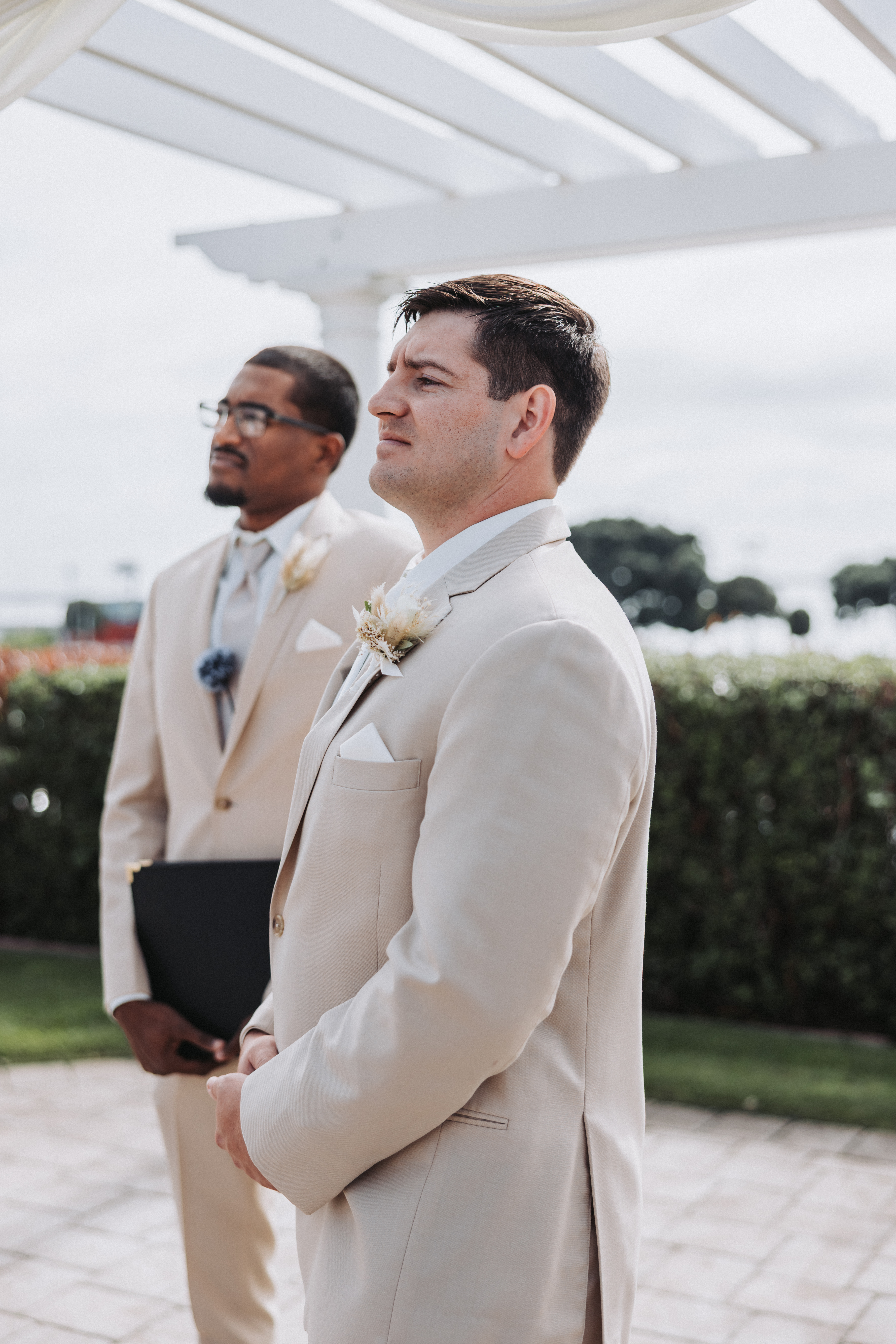 The kiss at Grand Tradition Estate — San Diego, California wedding photography