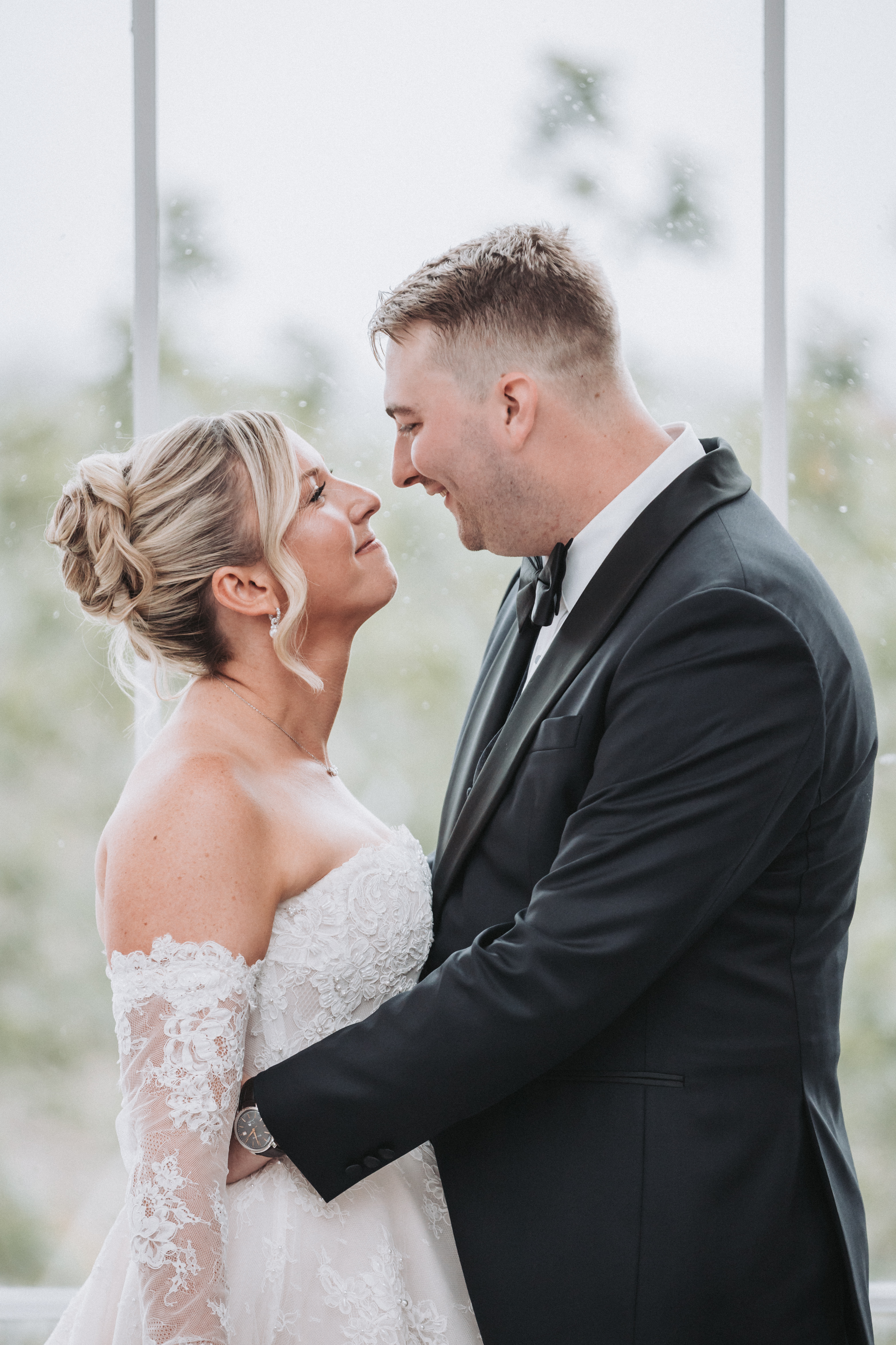 The embrace at State Room — Boston, Massachusetts wedding photography