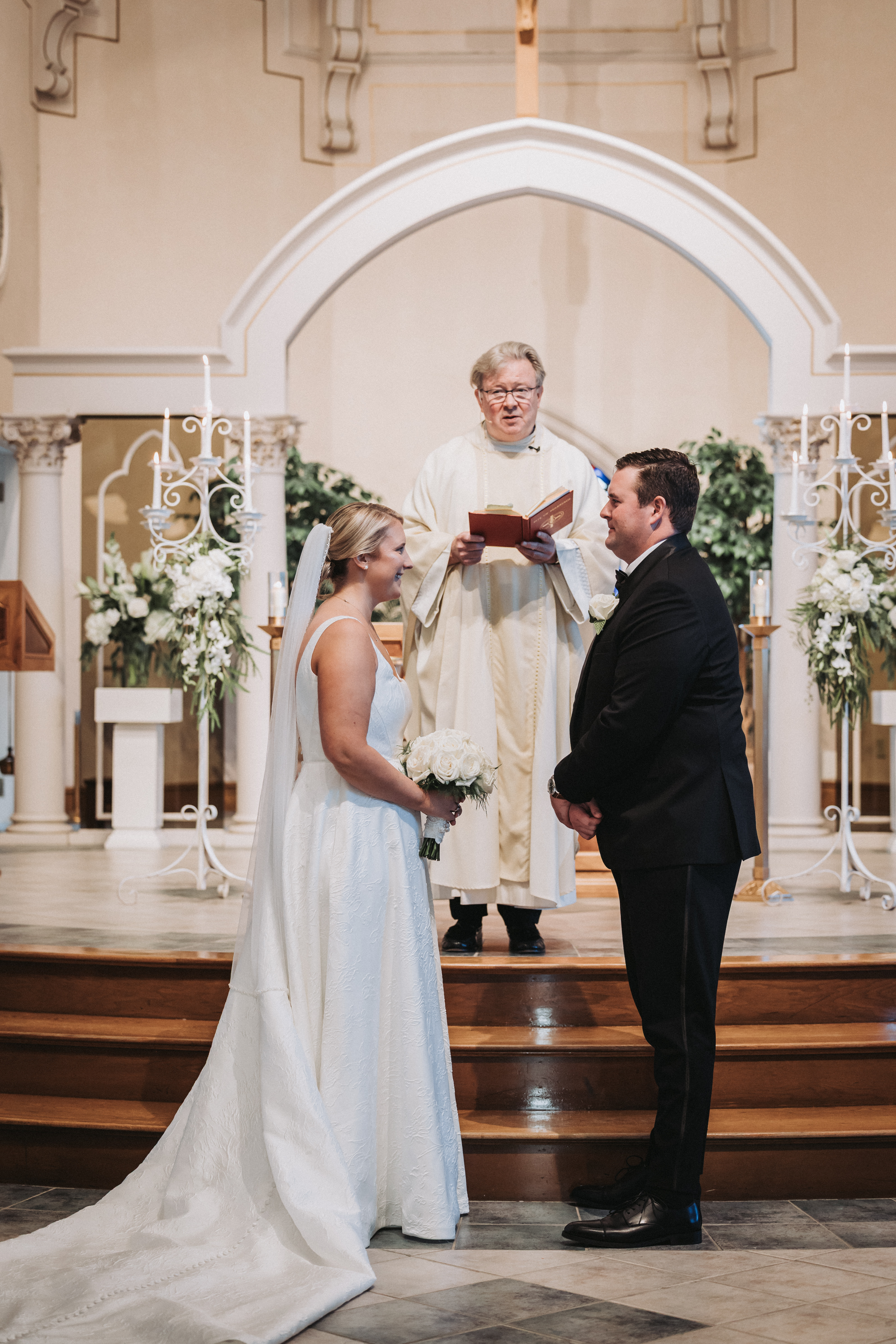 The recessional at Boston Harbor Hotel — Boston, Massachusetts wedding photography