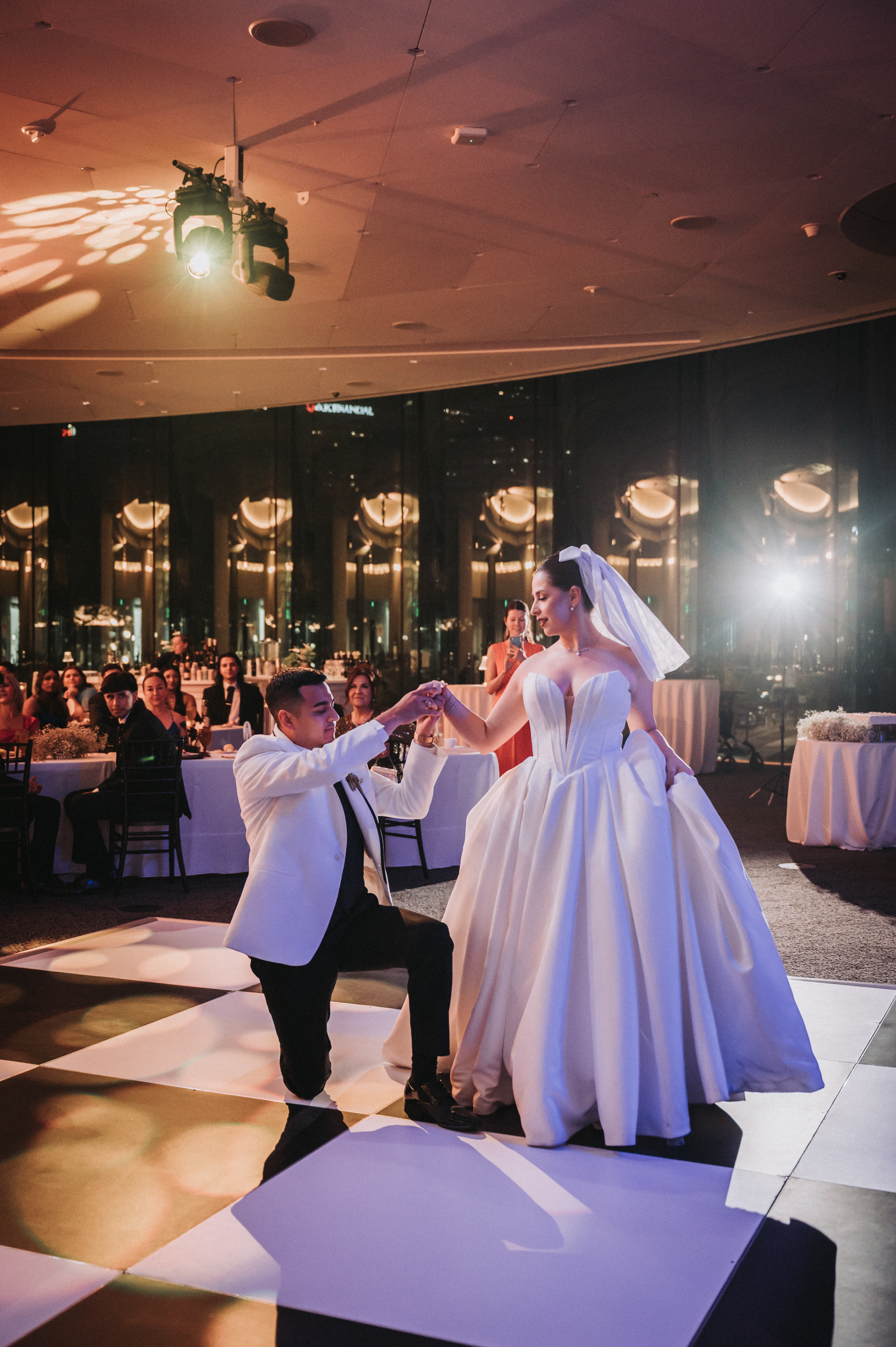 The first dance at Moss Denver — Denver, Colorado wedding photography