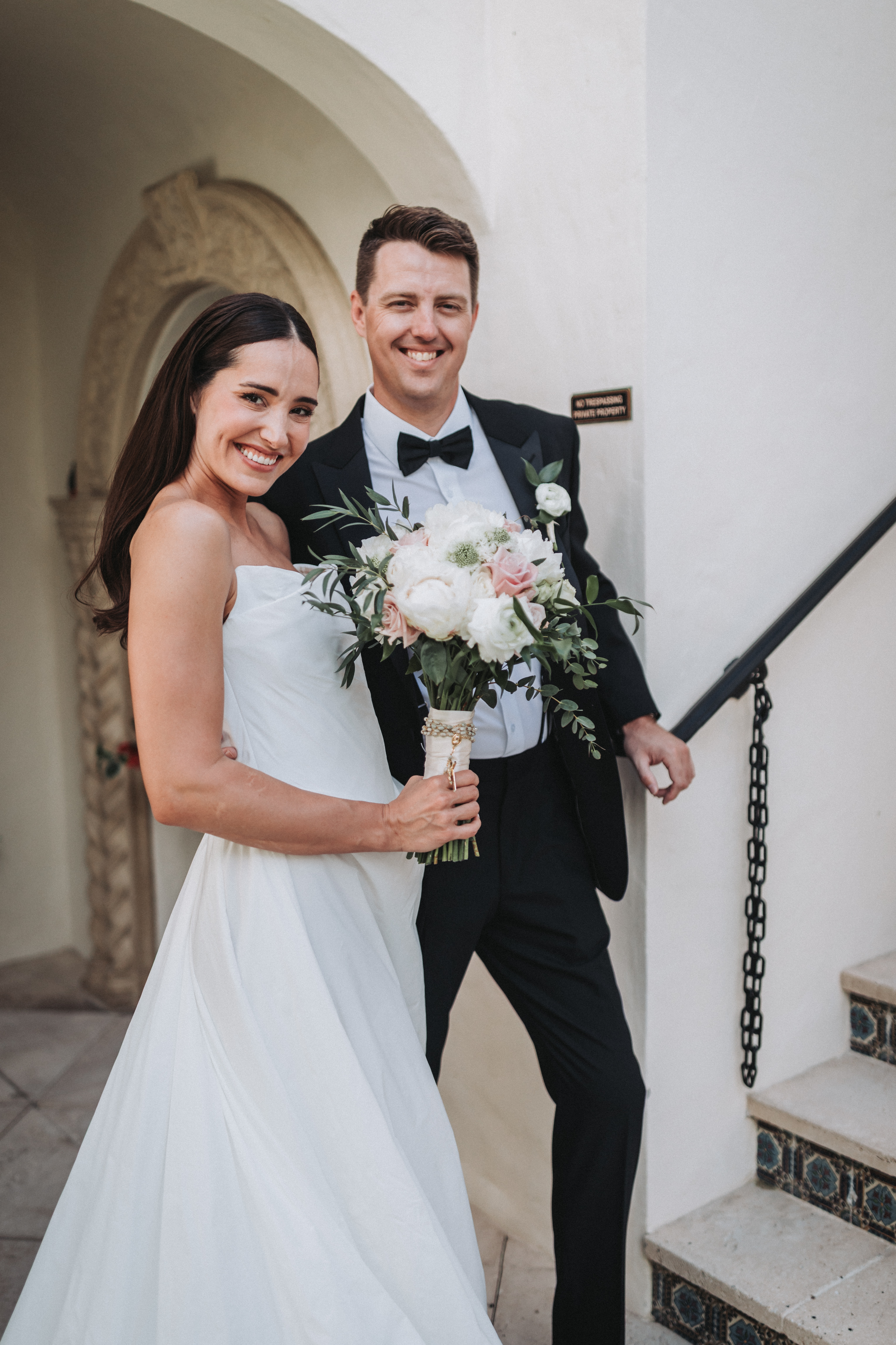 The embrace at The Deering Estate — Miami, Florida wedding photography