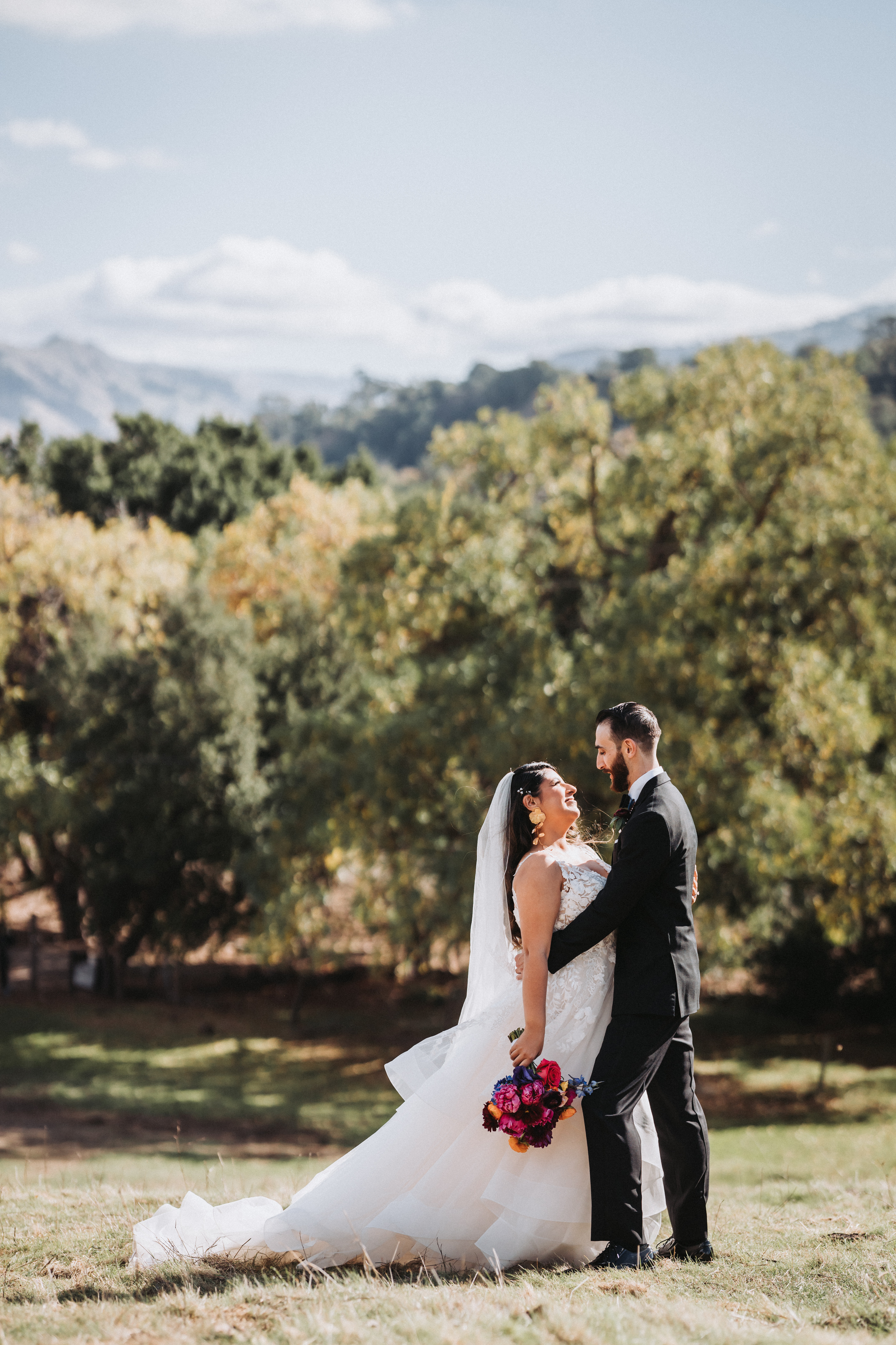 The embrace at The Bently Reserve — San Francisco, California wedding photography