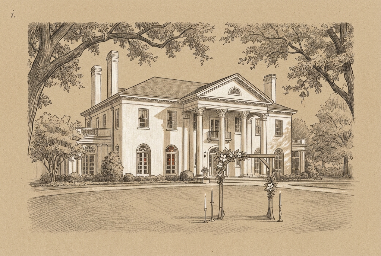 The Duke Mansion — wedding location, MYERS PARK · 1915