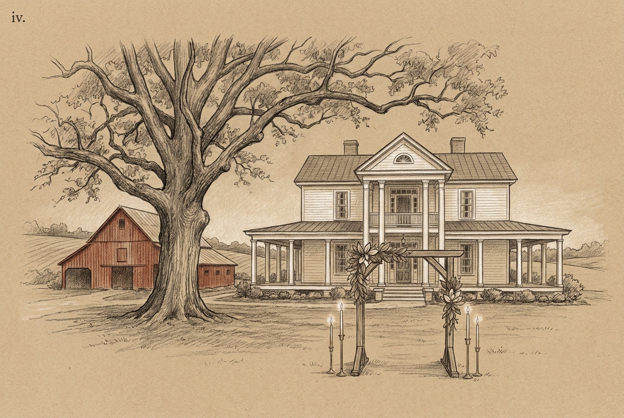The Ivy Place — wedding location, LANCASTER, SC · 1857