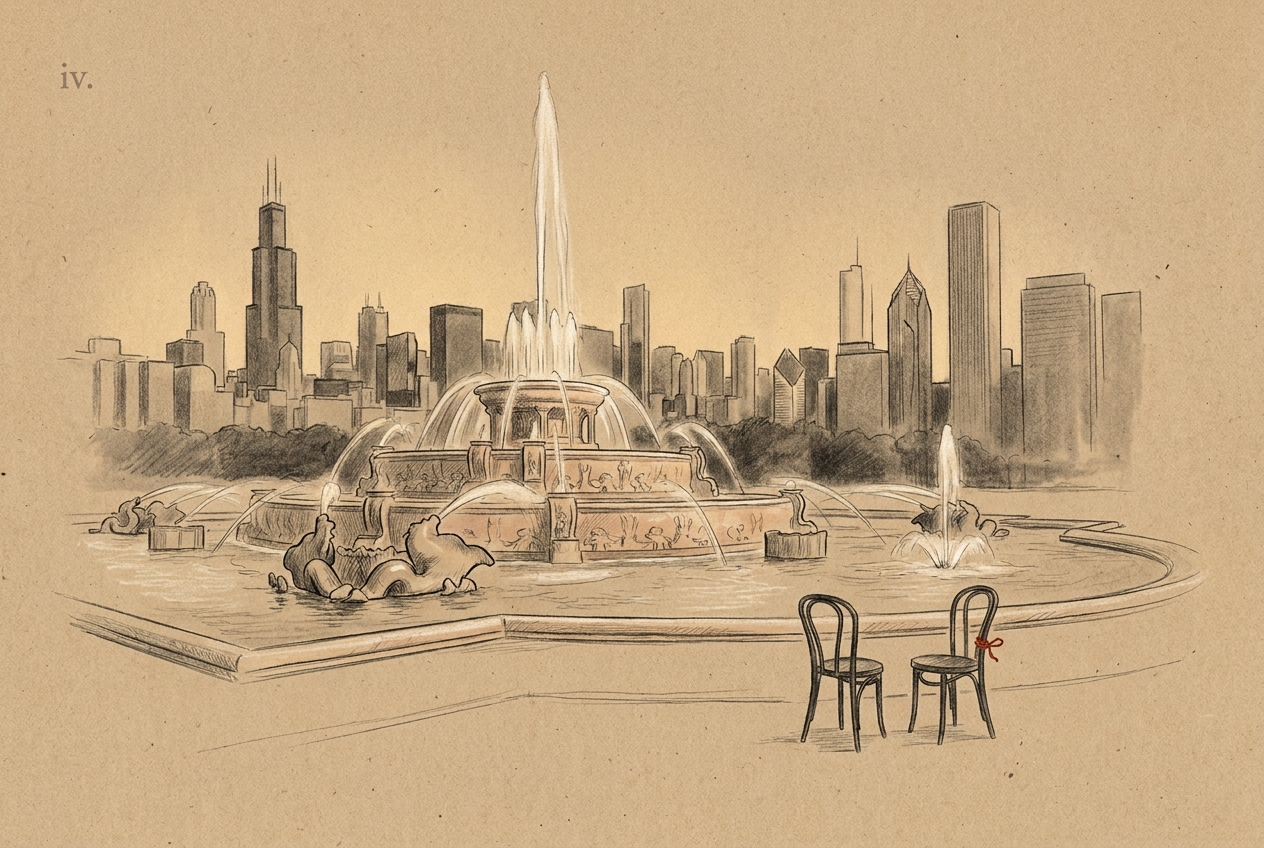 Buckingham Fountain — wedding location, GRANT PARK · 1927