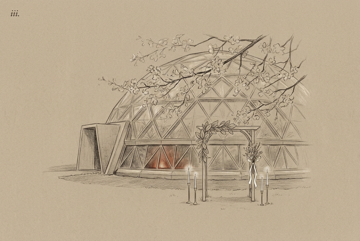 Denver Botanical Gardens — wedding location, CHEESMAN PARK · 1951