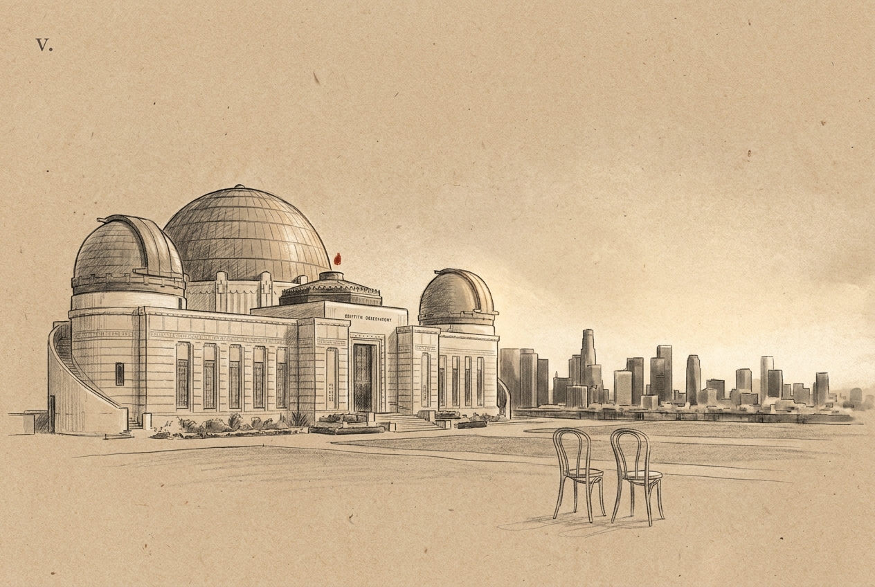 Griffith Observatory — wedding location, GRIFFITH PARK · 1935