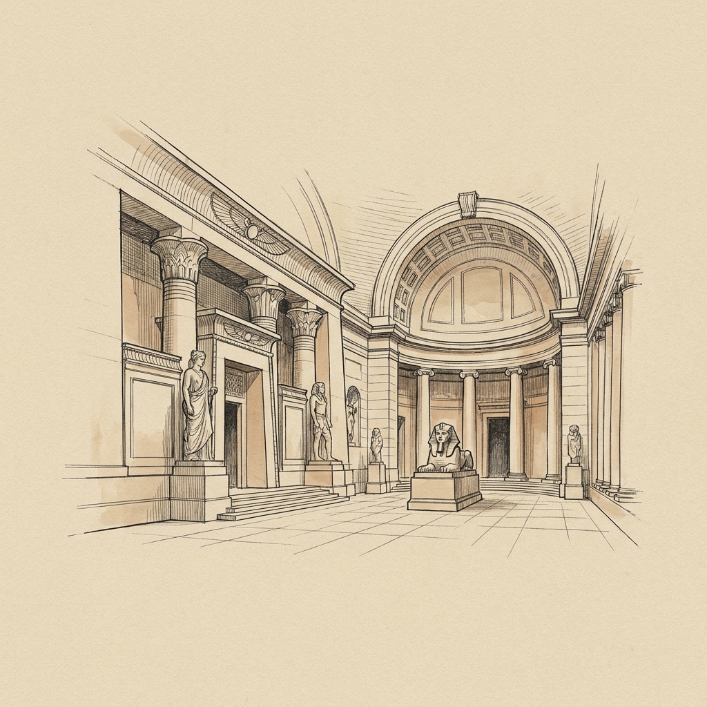 Penn Museum — wedding photography venue, Philadelphia