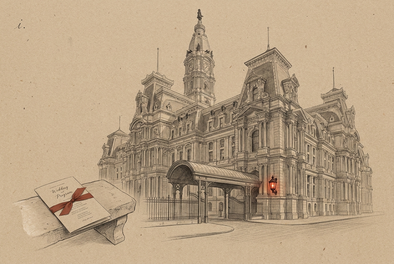 Philadelphia City Hall — wedding location, CENTER CITY · 1901