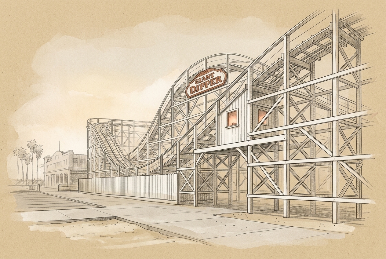 Belmont Park — wedding location, MISSION BEACH · 1925
