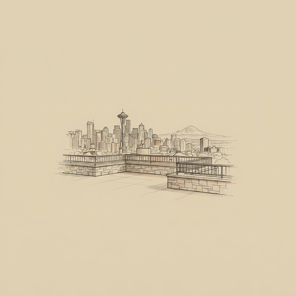 Kerry Park — wedding photography venue, Seattle