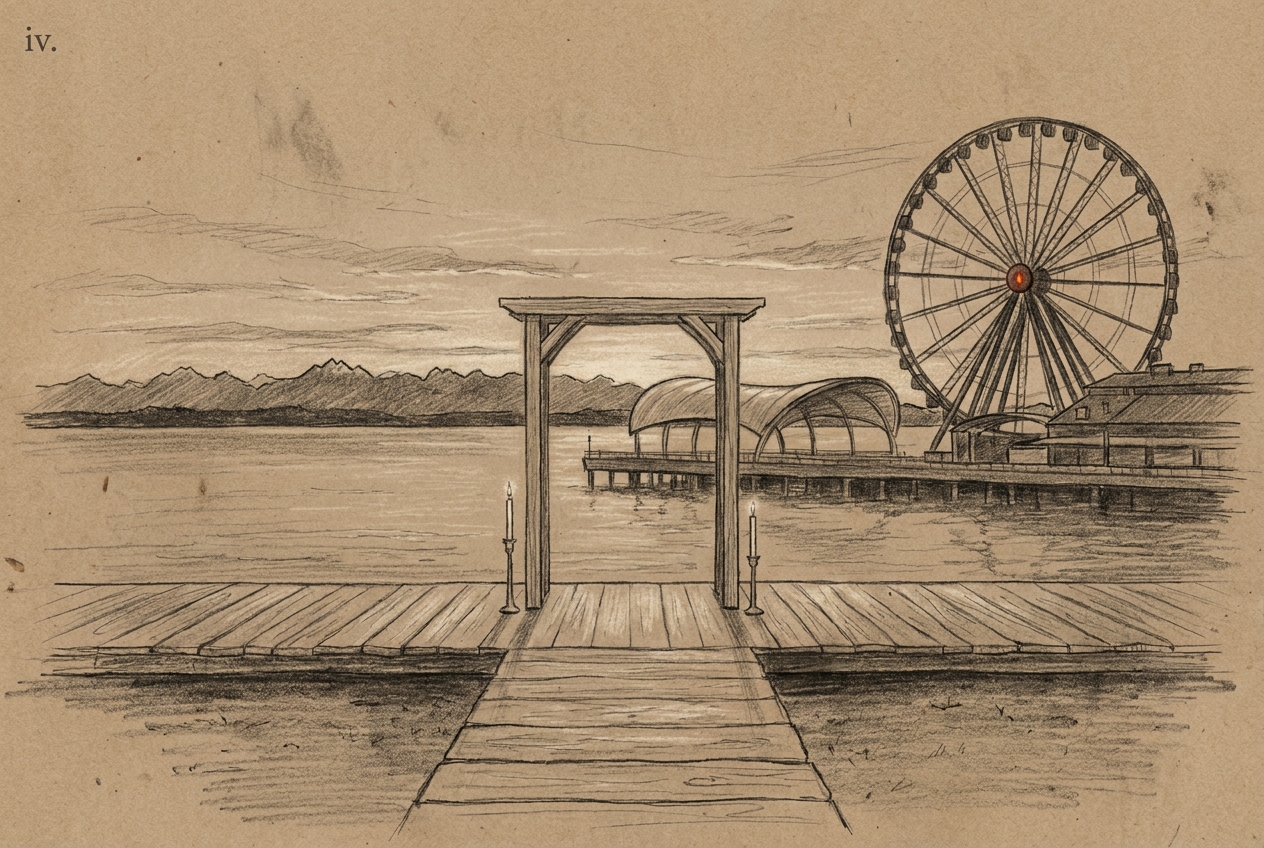 Seattle Waterfront — wedding location, ELLIOTT BAY · 2012